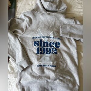 NWOT DUTCH bros Zip Up